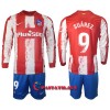 Virallinen Fanipaita + Shortsit Pitkähihainen Atlético Madrid Suarez 9 Kotipelipaita 2021-22 - Lasten